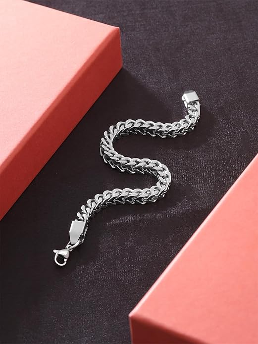 silver bracelet for men
